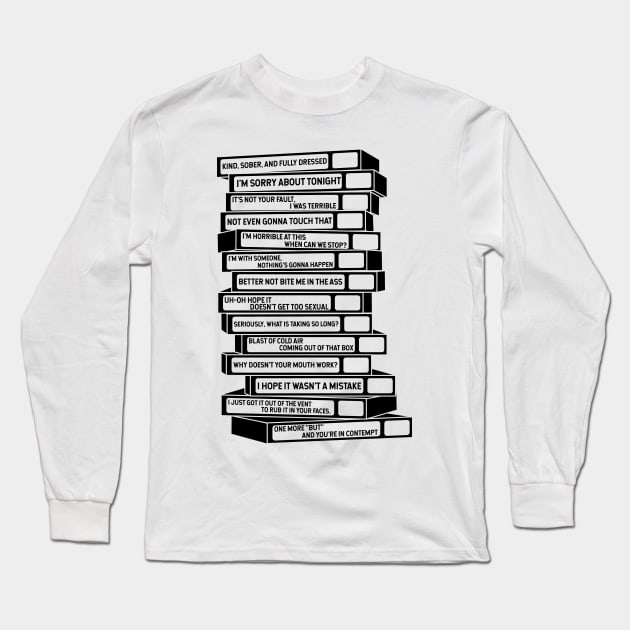 Brooklyn 99 Sex Tapes Long Sleeve T-Shirt by KsuAnn